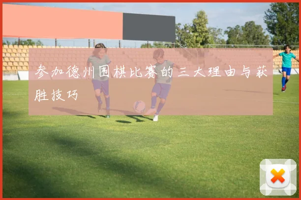 参加德州围棋比赛的三大理由与获胜技巧